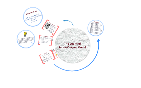 Leontief Input-Output Model by Meghan Gehrke on Prezi