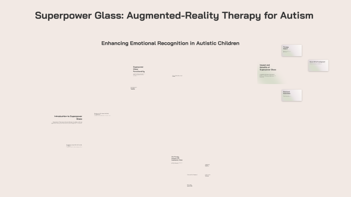 Superpower Glass Augmented Reality Therapy For Autism By Atefeh M On Prezi