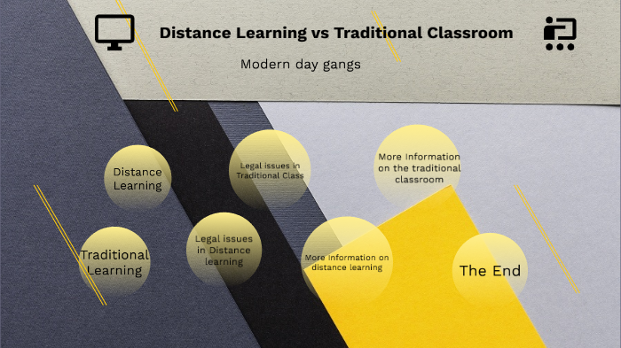 Distance Learning VS Traditional Classroom By Portia Ana On Prezi