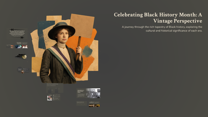 Celebrating Black History Month: A Vintage Perspective by Noe Torres on ...