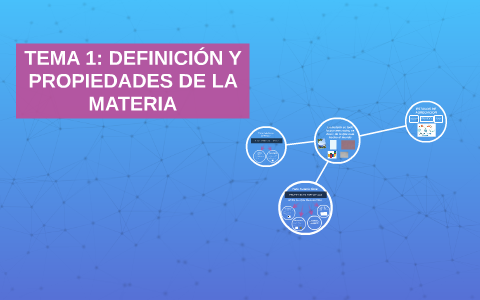 TEMA 1: DEFINICIÓN Y PROPIEDADES DE LA MATERIA by on Prezi