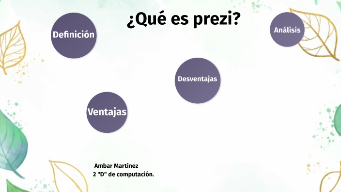 Que es prezi by AMBAR THAIS MARTINEZ ZAMBRANO on Prezi