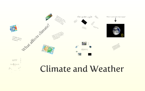Climate and Weather by Jerry Wilson on Prezi