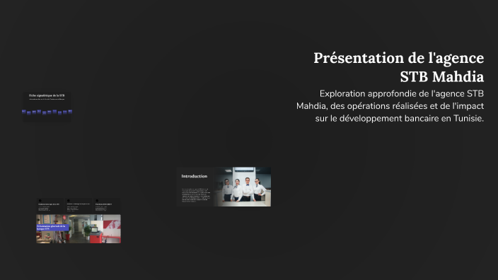Présentation de l'agence STB Mahdia by Mouhamed Mahdi Zrig on Prezi