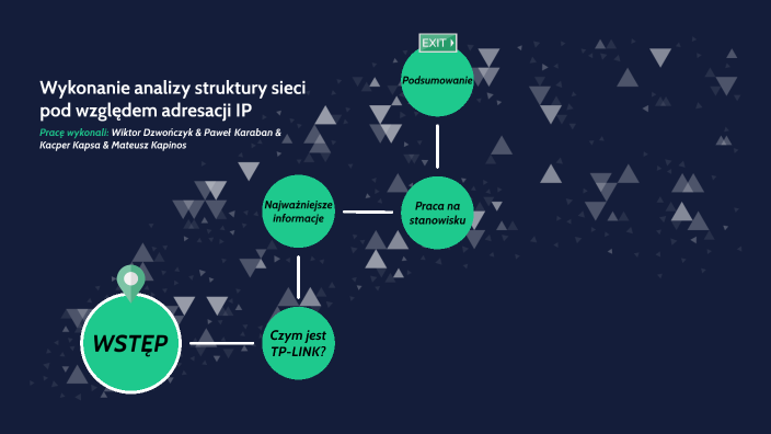 Wykonanie analizy struktury sieci pod względem adresacji IP by Wiktor ...