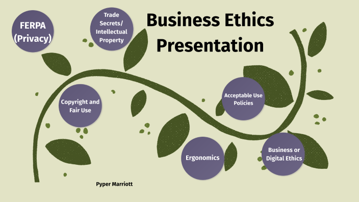 business ethics presentation pdf