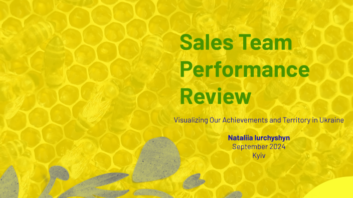 Sales Performance Overview by Dariia Kuzmenko on Prezi