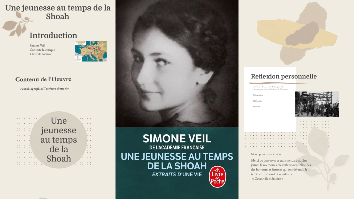 Une Jeunesse Au Temps De La Shoah Nombre De Pages prezi.com