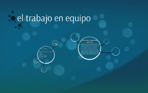 el trabajo en equipo by emanuel ramirez tovar on Prezi