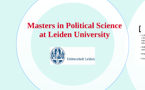 phd politics leiden