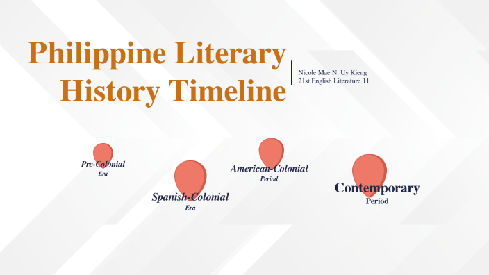 Timeline Philippine Literature Writers Concept Map - Vrogue