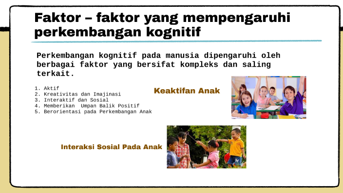 Pelatihan Stimulasi Kognitif Fundamental Pada Anak Usia Dini by on Prezi