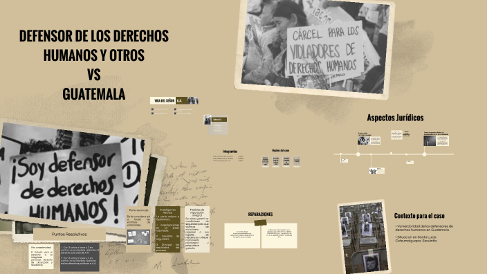 DEFENSOR DE LOS DERECHOS HUMANOS Y OTROS VS GUATEMALA by Nayeli Herrera ...