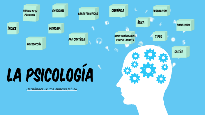 La Psicología by HERNANDEZ FRUTOS XIMENAJEHIELI on Prezi