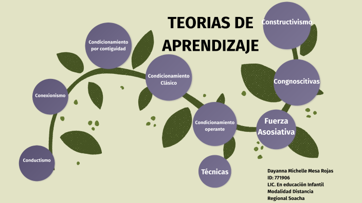 TEORÍAS DEL APRENDIZAJE by Michelle Mesa on Prezi