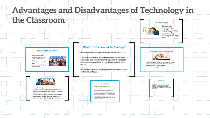 Advantages and Disadvantages of Technology in the Classroom by ...
