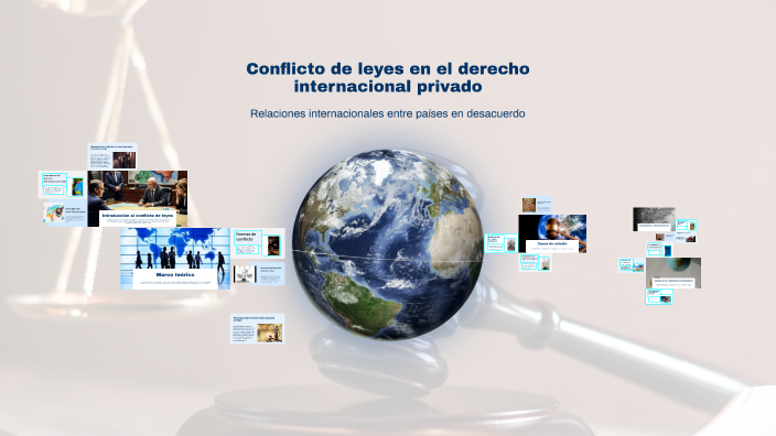 Conflicto de leyes en el derecho internacional privado by david florez