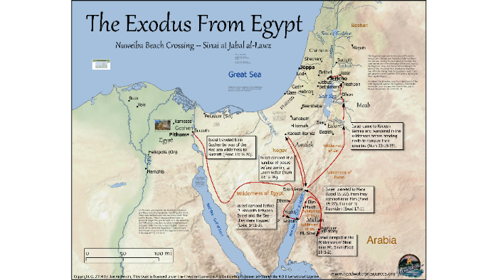 The Exodus From Egypt: Ex. 13-14 By Scott Bessenecker On Prezi