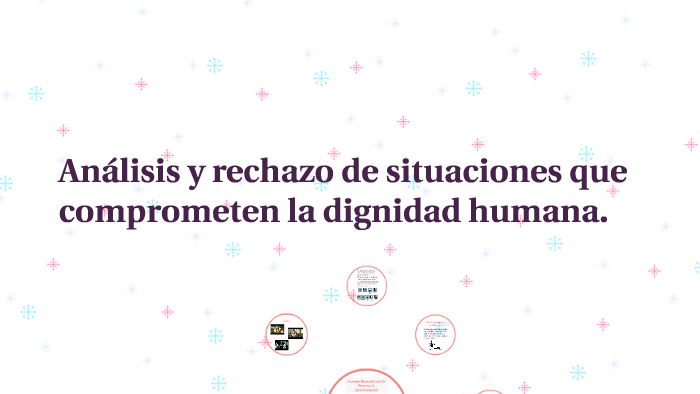 Análisis y rechazo de situaciones que comprometen la dignida by Ilse