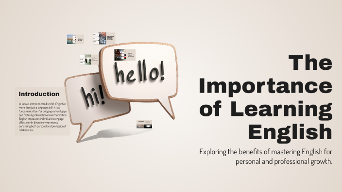 The Importance of Learning English by Abdeljalil Alabouidi on Prezi