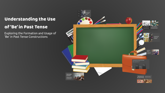 Understanding the Use of 'Be' in Past Tense by Orlando Cáceres Ramírez ...