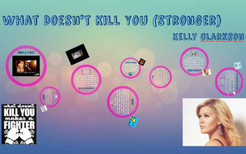 Stronger (what Doesn't Kill You), Kelly Clarkson