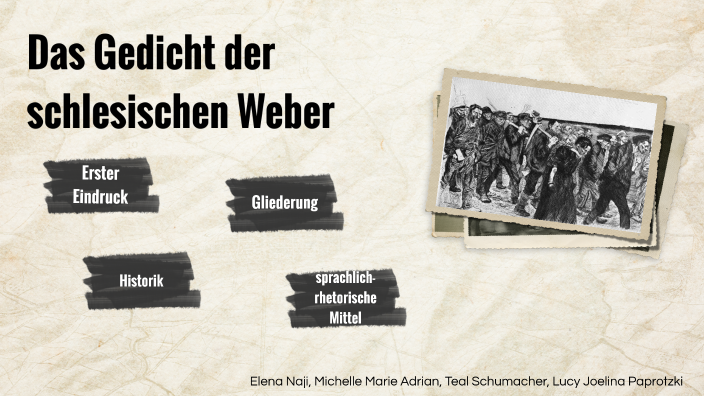 Gedicht der schlesischen Weber by Lucy Paprotzki on Prezi