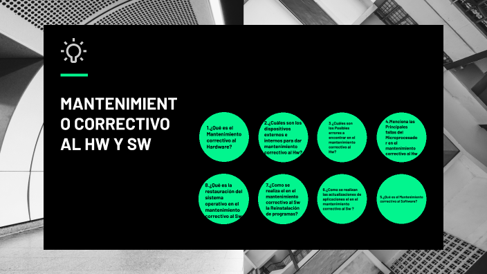MANTENIMIENTO CORRECTIVO AL HW Y SW by SERGIO IVAN BUSTAMANTE PEREZ on ...