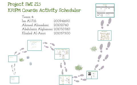 KFUPM Course Activity Scheduler Project by Khaled Al-Amri on Prezi