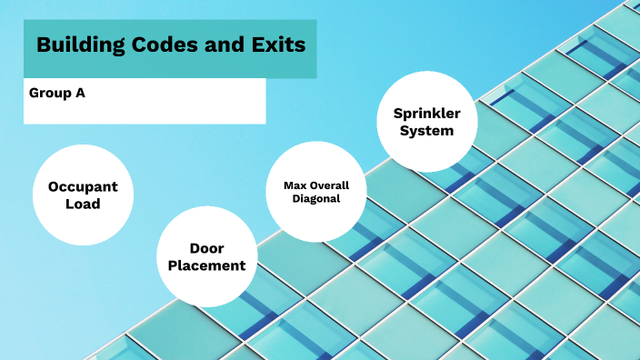 Group A - Building Codes and Exits Presentation by Alyssa Yochelson on