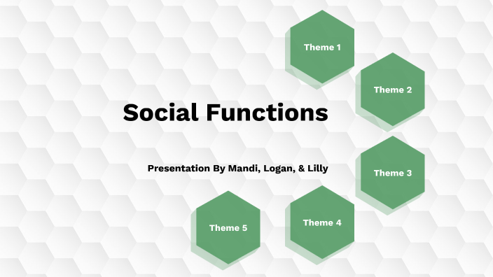 Social Functions by Amanda O'Donnell on Prezi