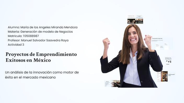 Proyectos de Emprendimiento Exitosos en México by Ángeles Miranda on Prezi