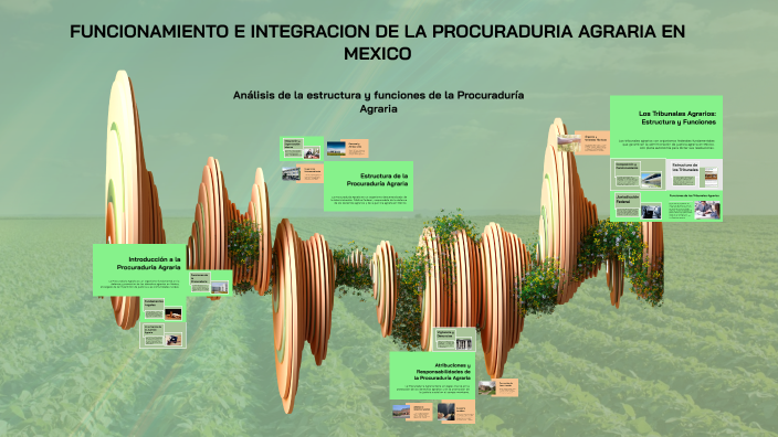 FUNCIONAMIENTO E INTEGRACION DE LA PROCURADURIA AGRARIA EN MEXICO by