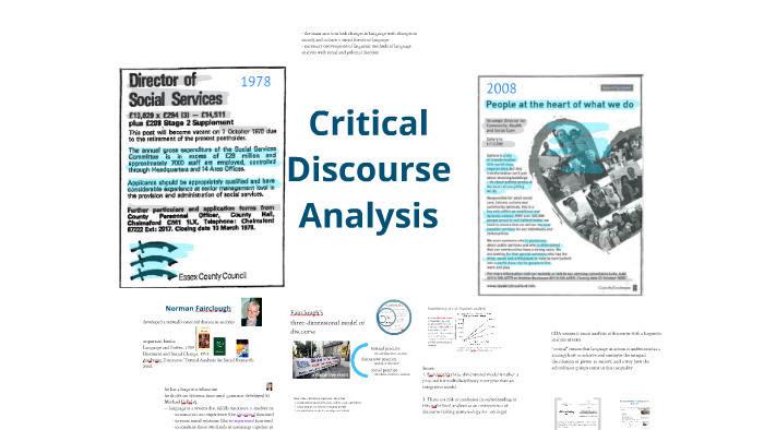 critical discourse analysis literature review