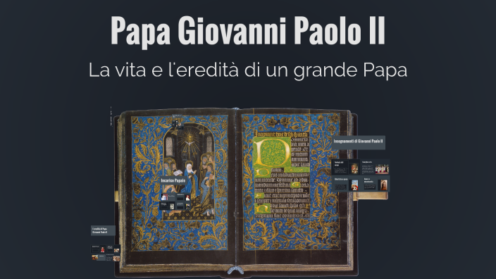 Papa Giovanni Paolo II by Francesco Maria Rondinelli on Prezi
