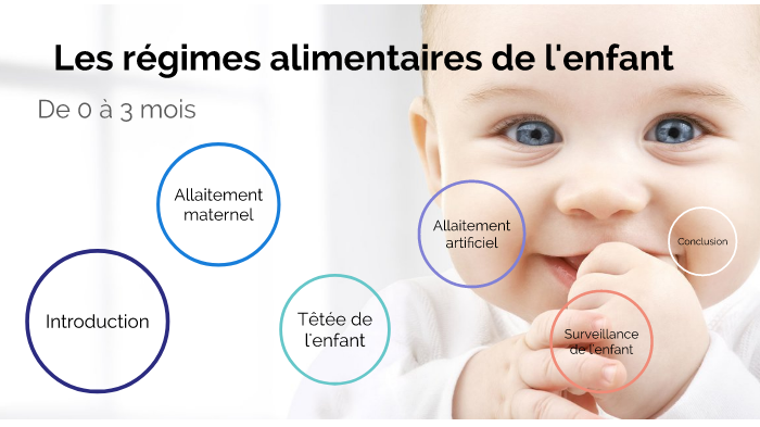 nourriture pour enfant de 3 mois