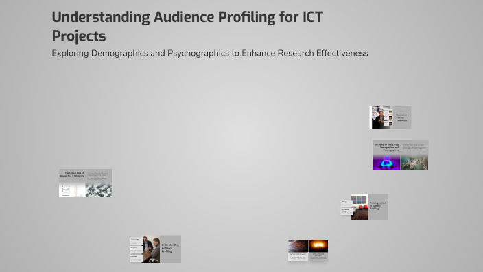 Understanding Audience Profiling for ICT Projects by ONABS TV on Prezi