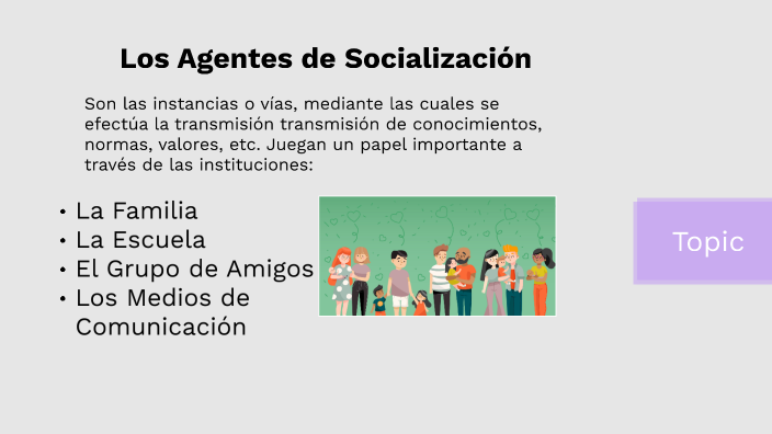 Los Agentes de Socialización by Danna Paulina Sierra Quijije on Prezi