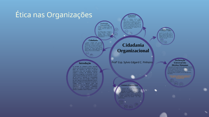 O Que é Cidadania Organizacional