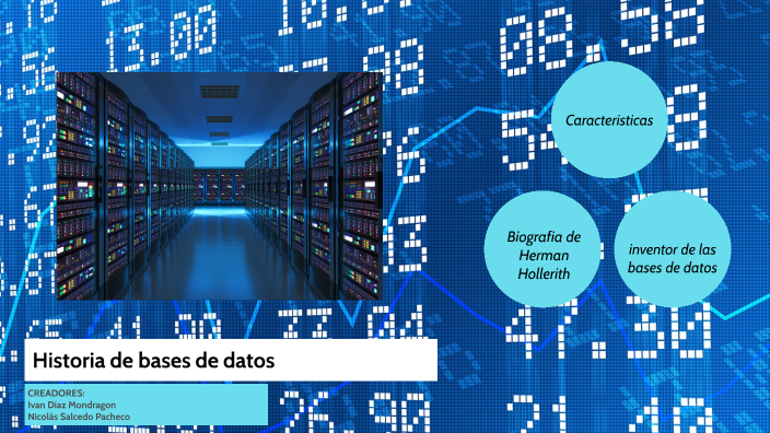 Historia de bases de datos by Nicolás Salcedo on Prezi