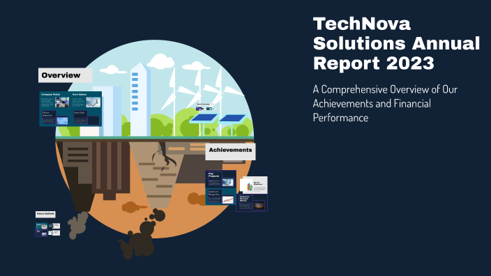 TechNova Solutions Annual Report 2023 by Rameen Farooq on Prezi