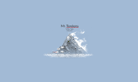 Mt Tambora By Ashlee Susie