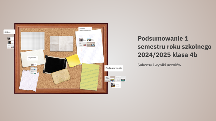 Podsumowanie 1 semestru roku szkolnego 2024/2025 klasa 4b by Justyna