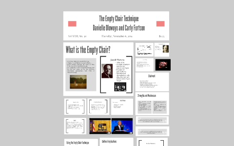 The Empty Chair Technique by Danielle Olowoyo