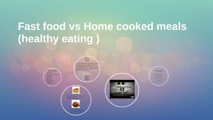 Fast food vs Home cooked meals (healthy eating ) by tyshon ashe on Prezi