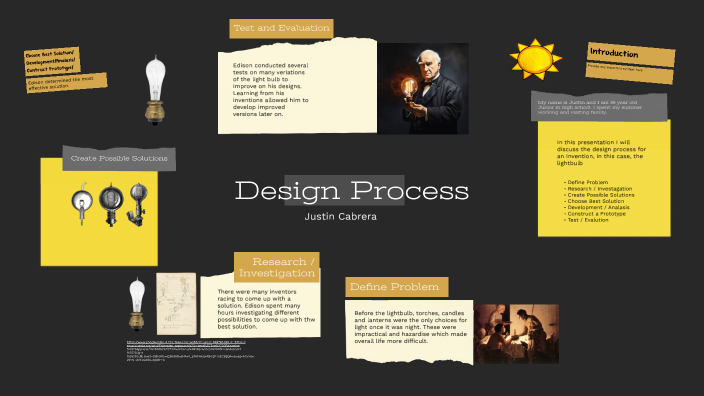 Design Process 3A by Justin Cabrera on Prezi