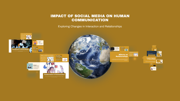 IMPACT OF SOCIAL MEDIA ON HUMAN COMMUNICATION by hp dell on Prezi