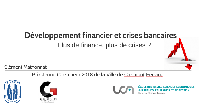 Développement financier et crises bancaires by Clément Mathonnat