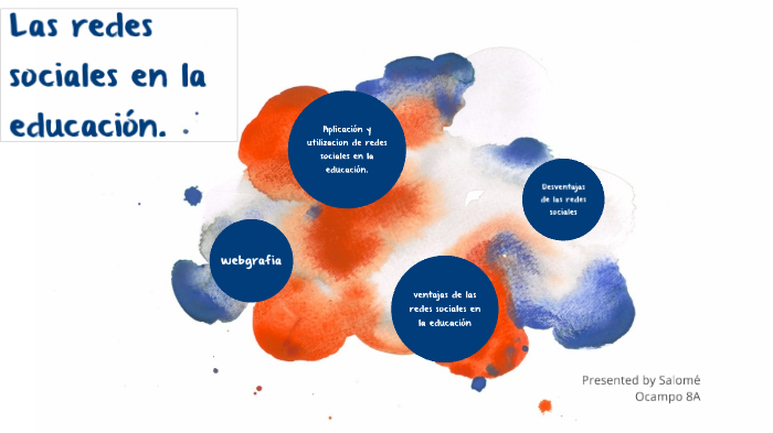 las redes sociales en la educacion by Salome Ocampo on Prezi
