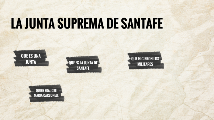 la junta suprema de santafe by Matias Quintero on Prezi